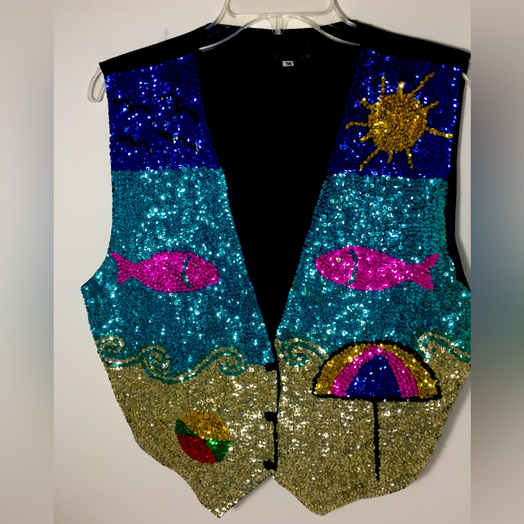 Sequin Vest.